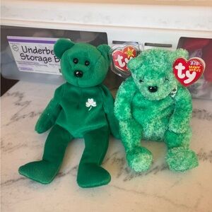 Ty Beanie Babies Irish St Pattys Teddy Bears
